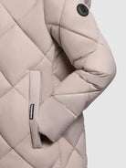 khujo-coat-salia-light-beige-wadenlanger-steppmantel-damen-wattiert image 8