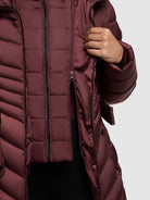 khujo-kina-damen-steppjacke-moscato-red image 8