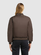 khujo-kasia-bomberjacke-potter-brown-damen-loose-fit image 3