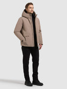 khujo-jacke-oreg-warm-wattierte-kapuzenjacke-in-greige image 6