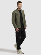 khujo-jacke-romit-light-olive-h-ftlange-steppjacke-mit-rippkragen-im-regular-fit image 6