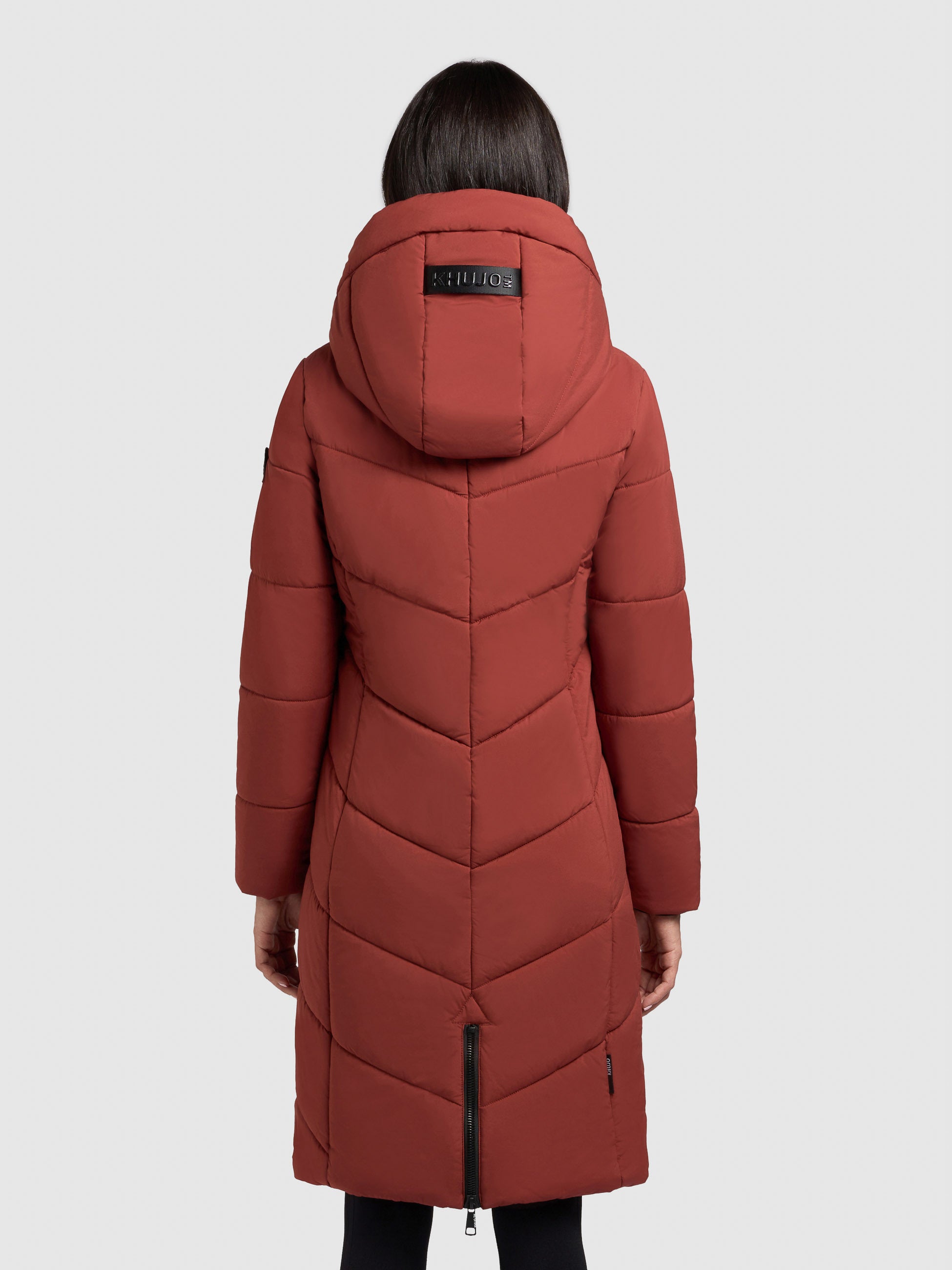khujo-mantel-aribay4-light-dark-red-lange-steppjacke image 3