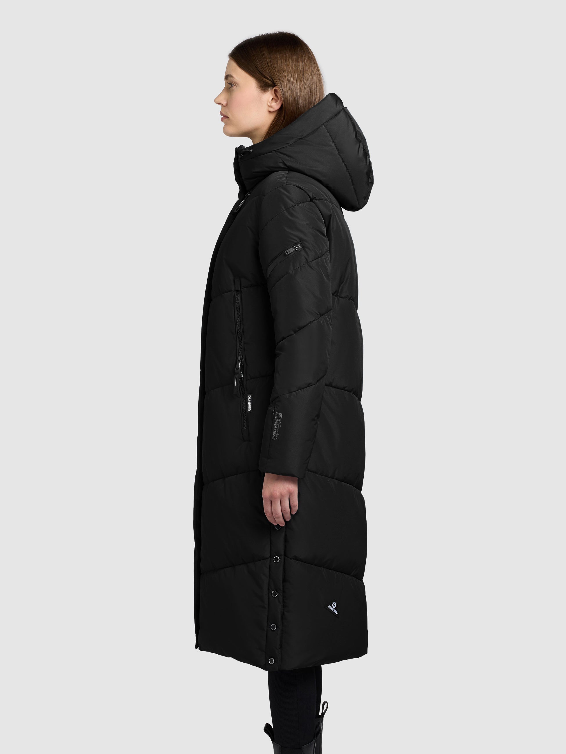 khujo-mantel-sonje6-black-steppmantel-wadenlang-wattiert-damen-winter image 5