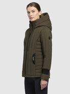 khujo-jacket-tweety-neo-khaki-h-ftlange-damen-steppjacke-regular-fit image 5