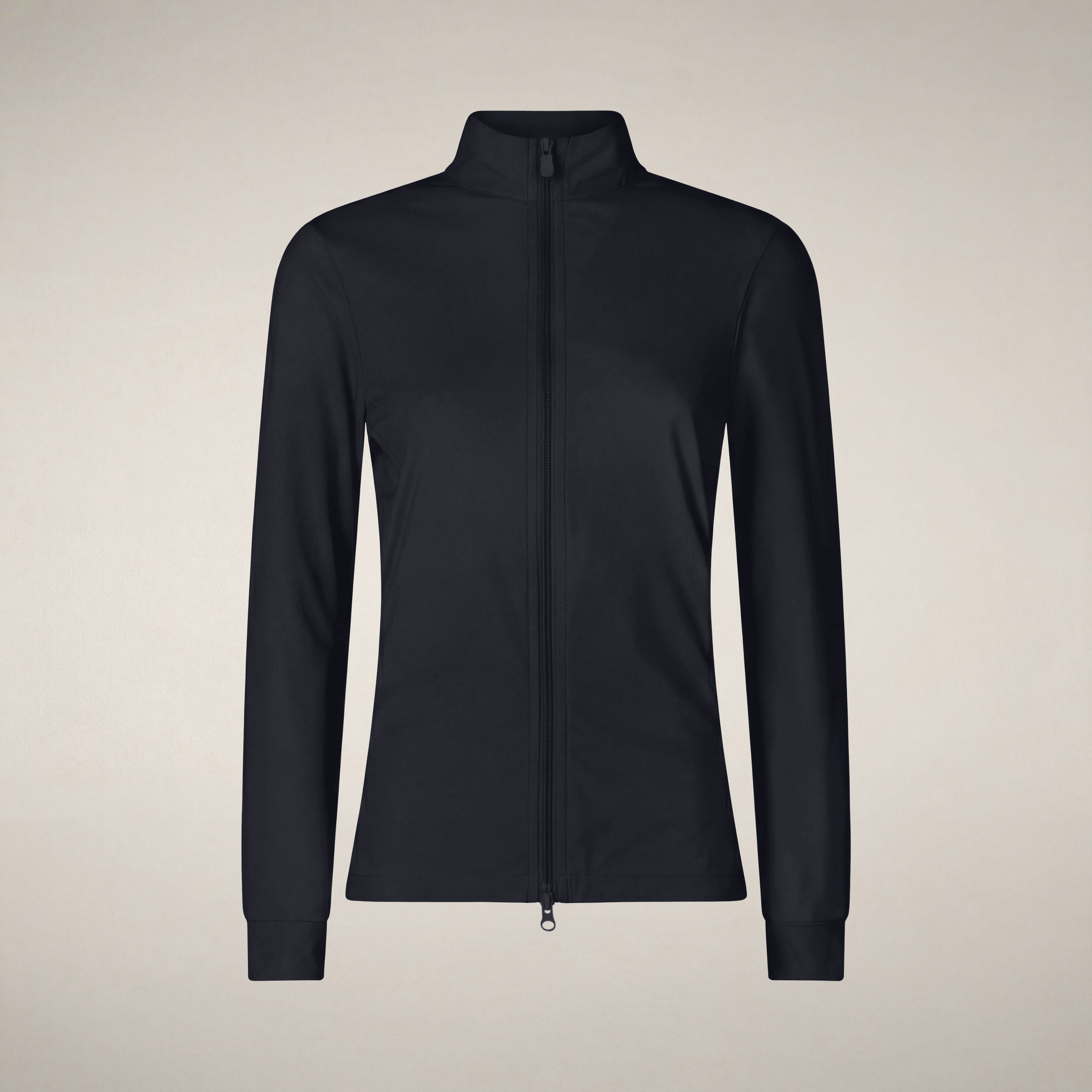 save-the-duck-pella-track-jacket-damen-blu-nero-smartleisure-zip-sweatshirt image 3