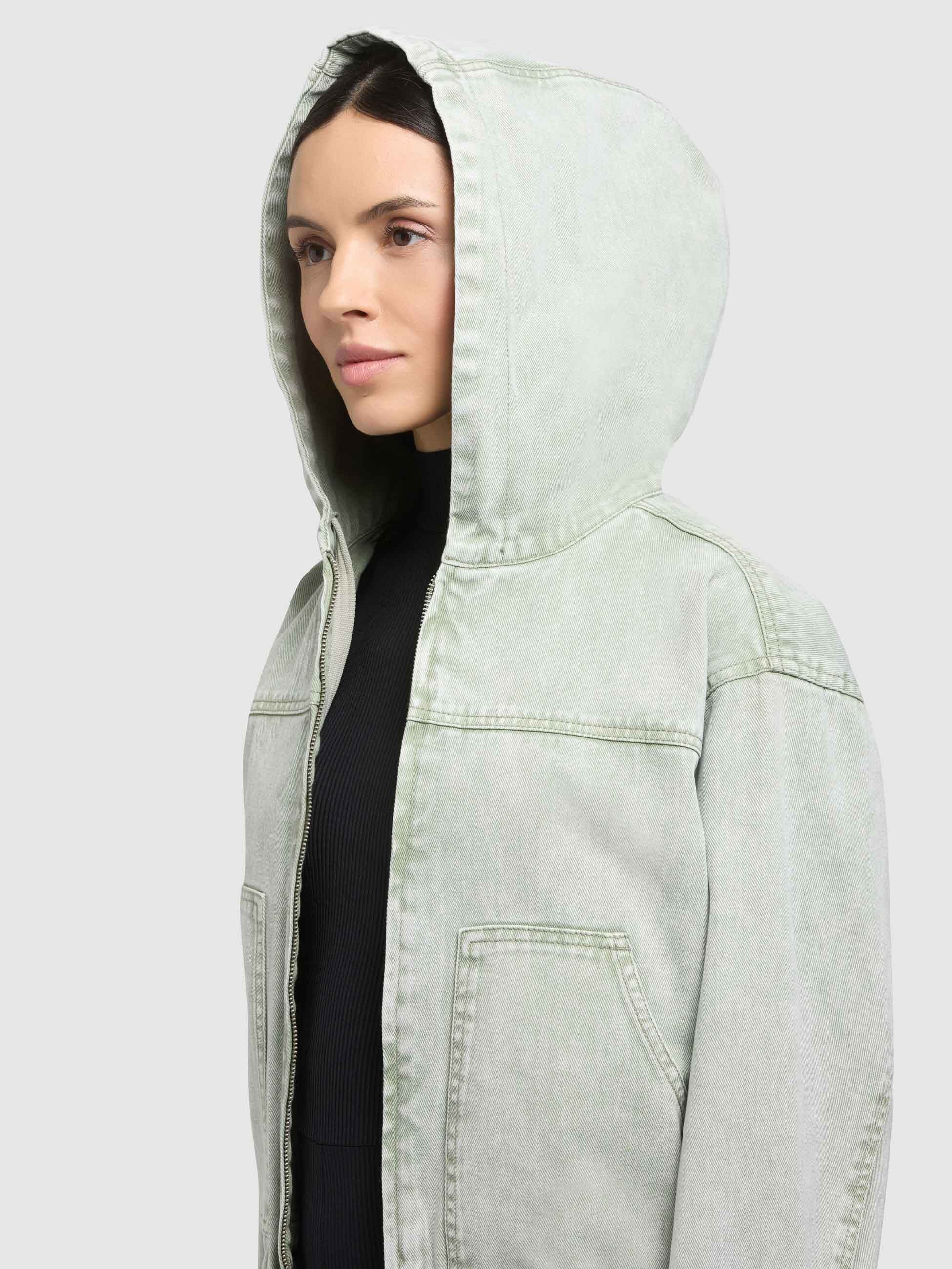khujo-jacke-gretel-seagreen-damen-jeans-blouson-oversize-mit-kapuze image 7