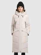 khujo-coat-every-cream-white-damen-steppmantel-knielang image 4