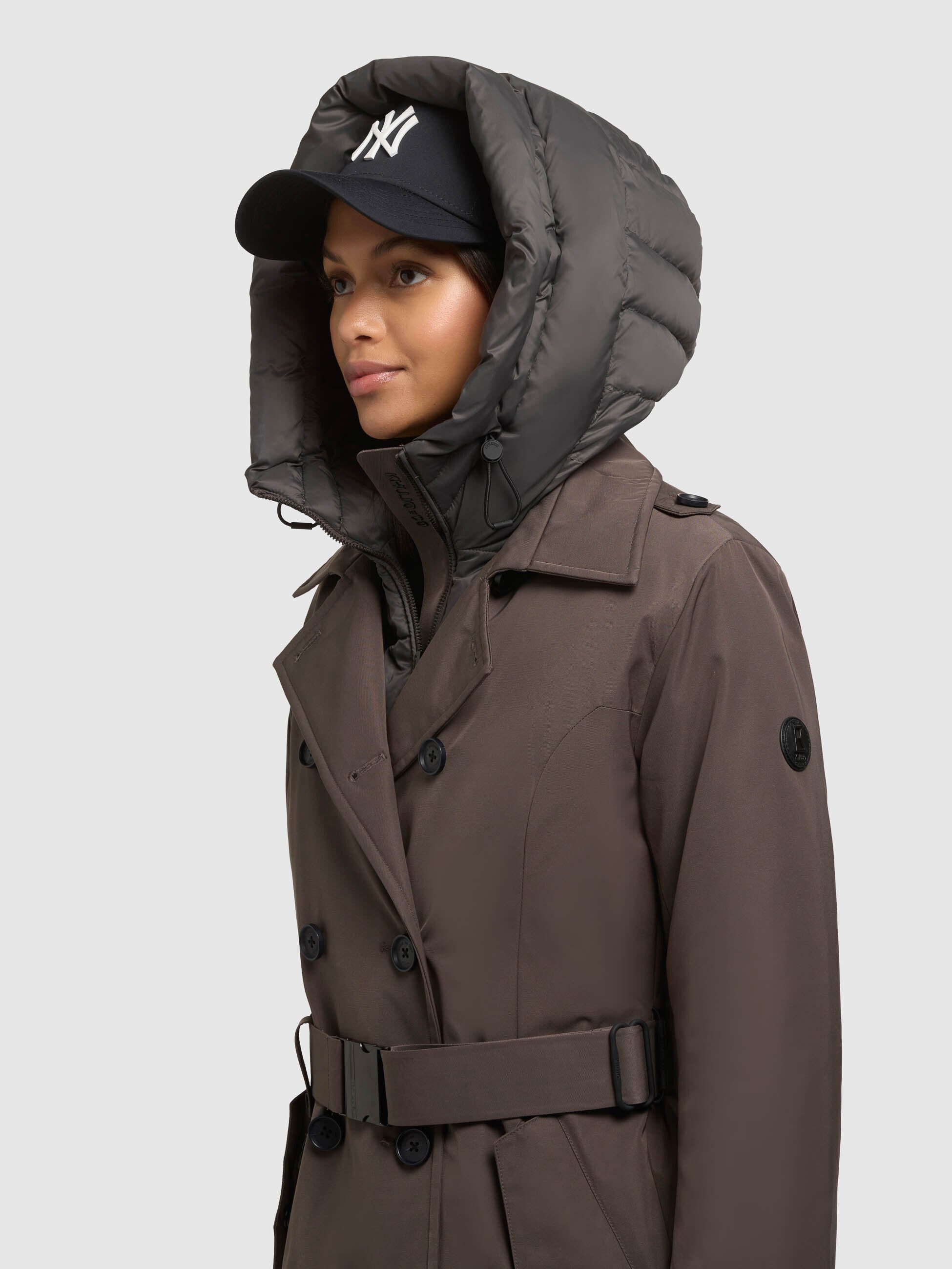 khujo-mantel-gora-graphite-grey-gef-tterter-trenchcoat-mit-abnehmbarer-kapuze image 7
