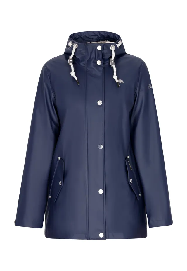schmuddelwedda-damen-regenjacke-mit-kapuze-outdoor-allrounder image 1