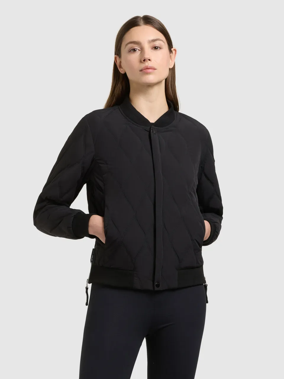 khujo-jacke-feen2-black-damen-steppjacke-kurz-regular-fit image 1
