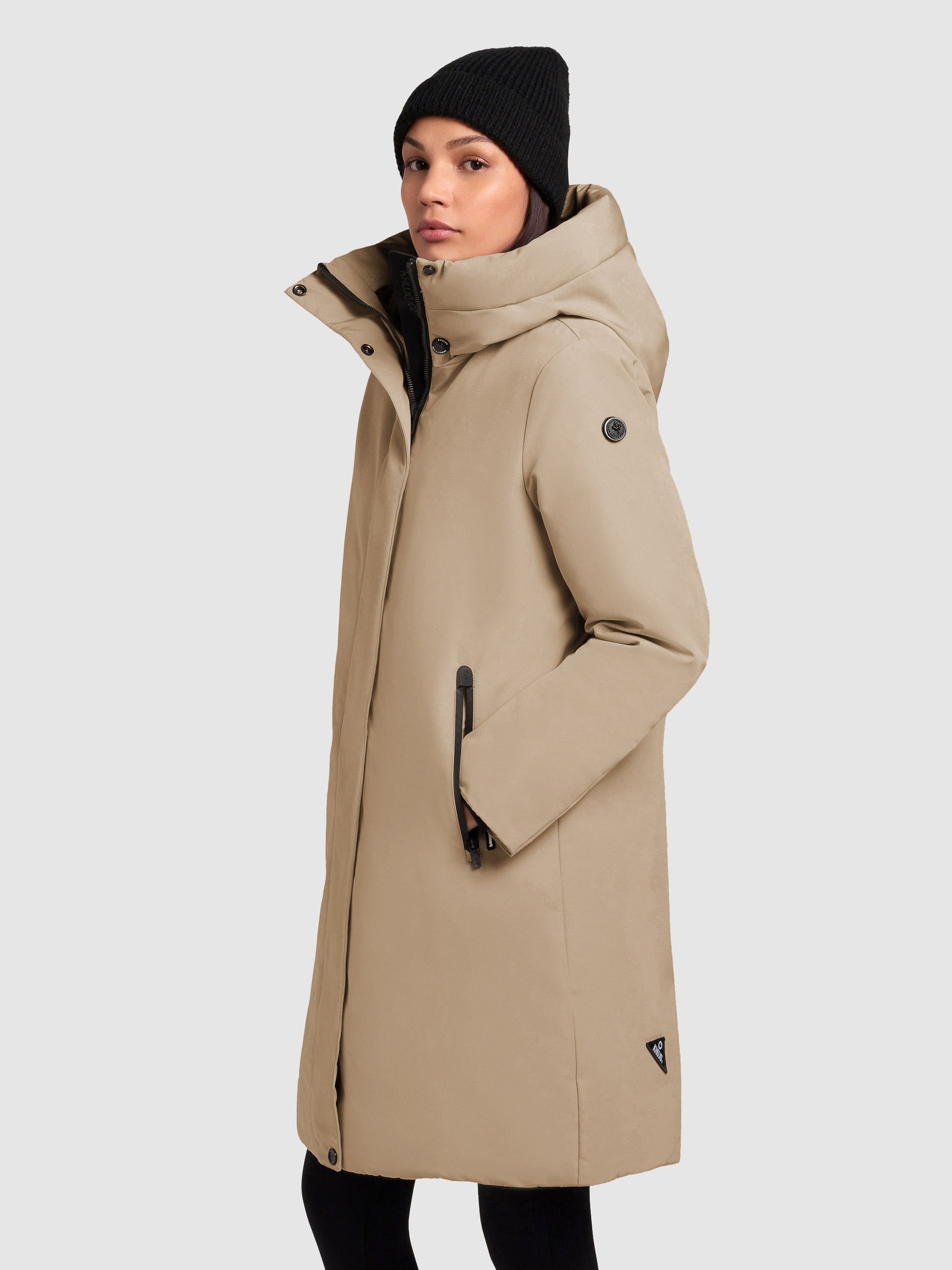 khujo-mantel-nellen-beige-damen-wintermantel-knielang image 5