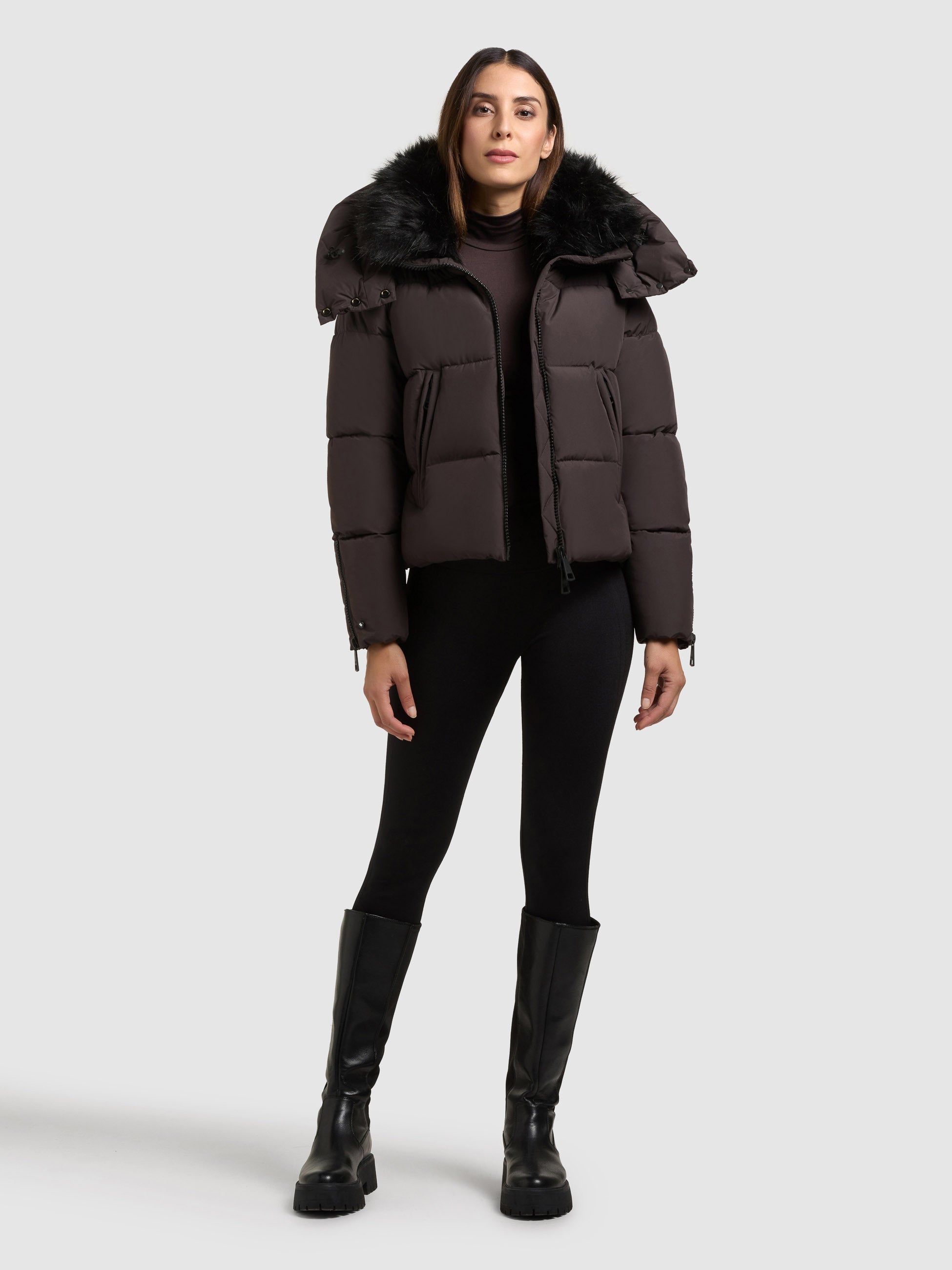 khujo-jacke-petunia-moody-plum-gef-tterte-winterjacke-damen-h-ftlang image 1