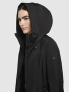 khujo-pinax-damen-sommer-parka-black-knielang image 7