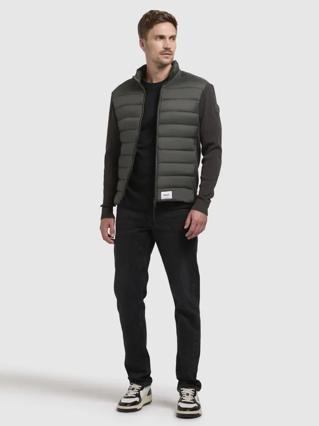 khujo-gideon-jacke-slim-fit-dunkelgr-n image 1