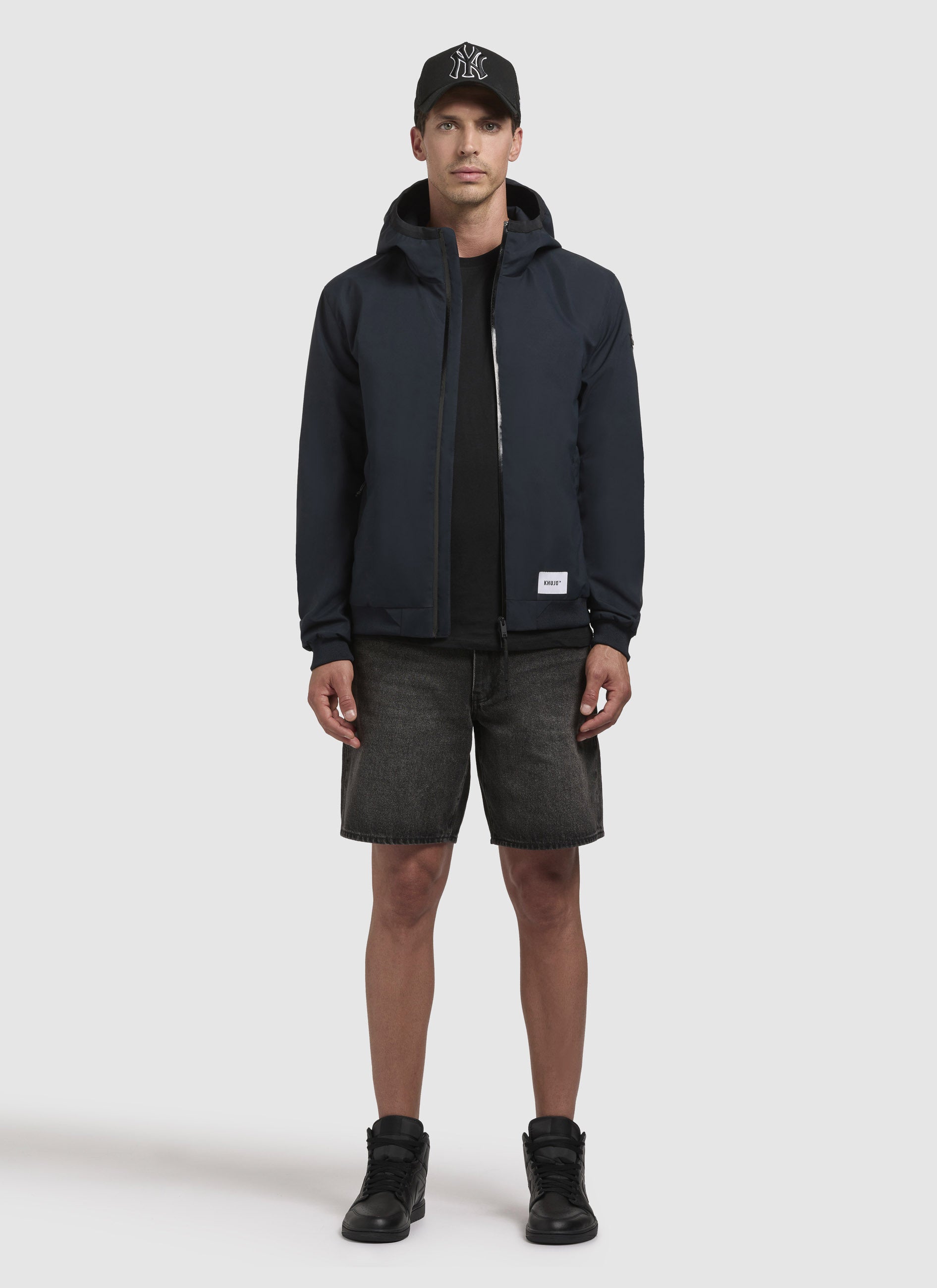 khujo-jacke-larm-dunkelblau-kapuzenjacke-regular-fit image 6