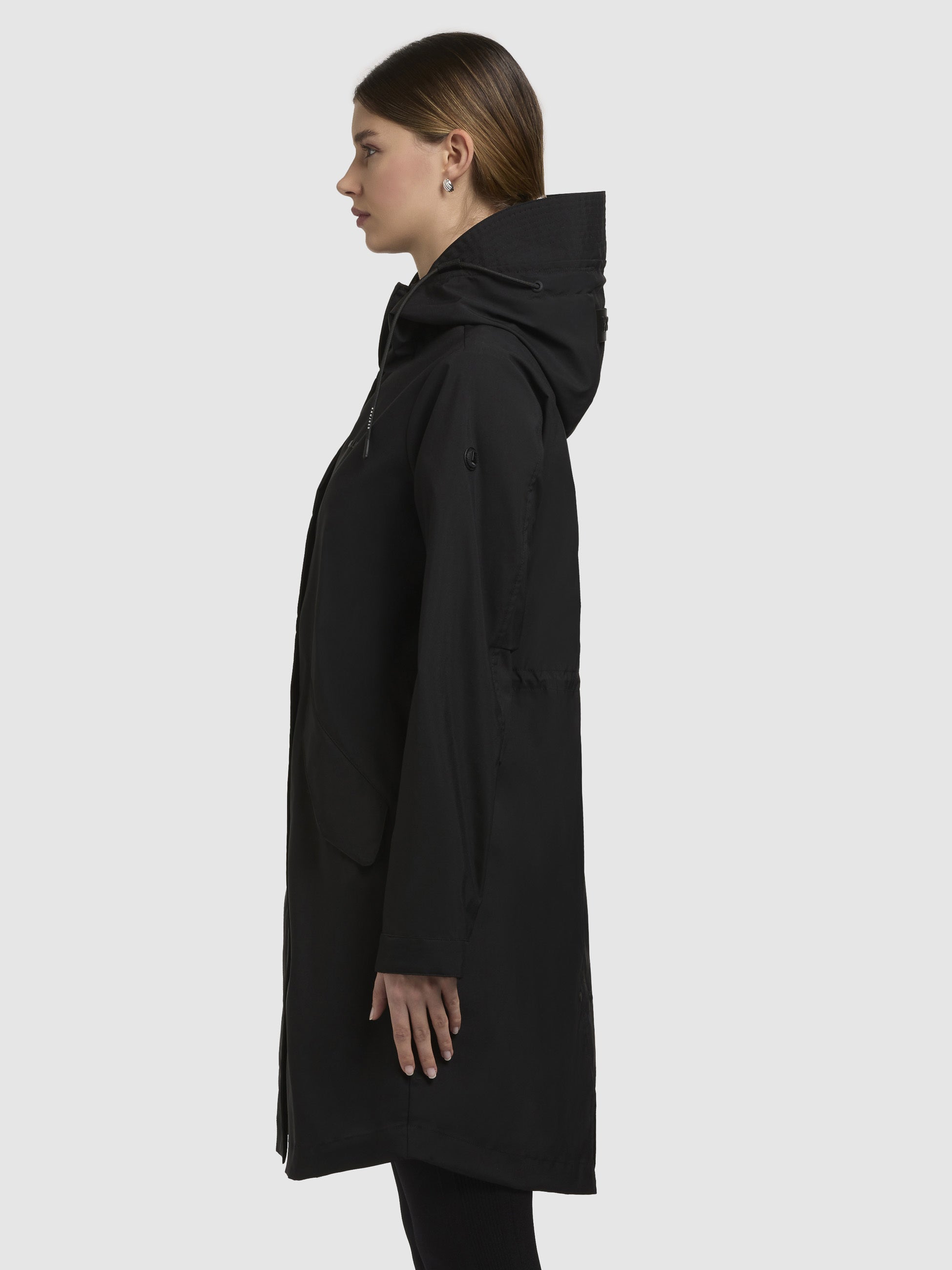 khujo-elea-mantel-schwarz-leichter-regenmantel-damen-regular-fit image 5