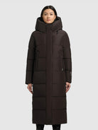 khujo-coat-soulani5-matt-moody-plum-steppmantel-wadenlang image 4