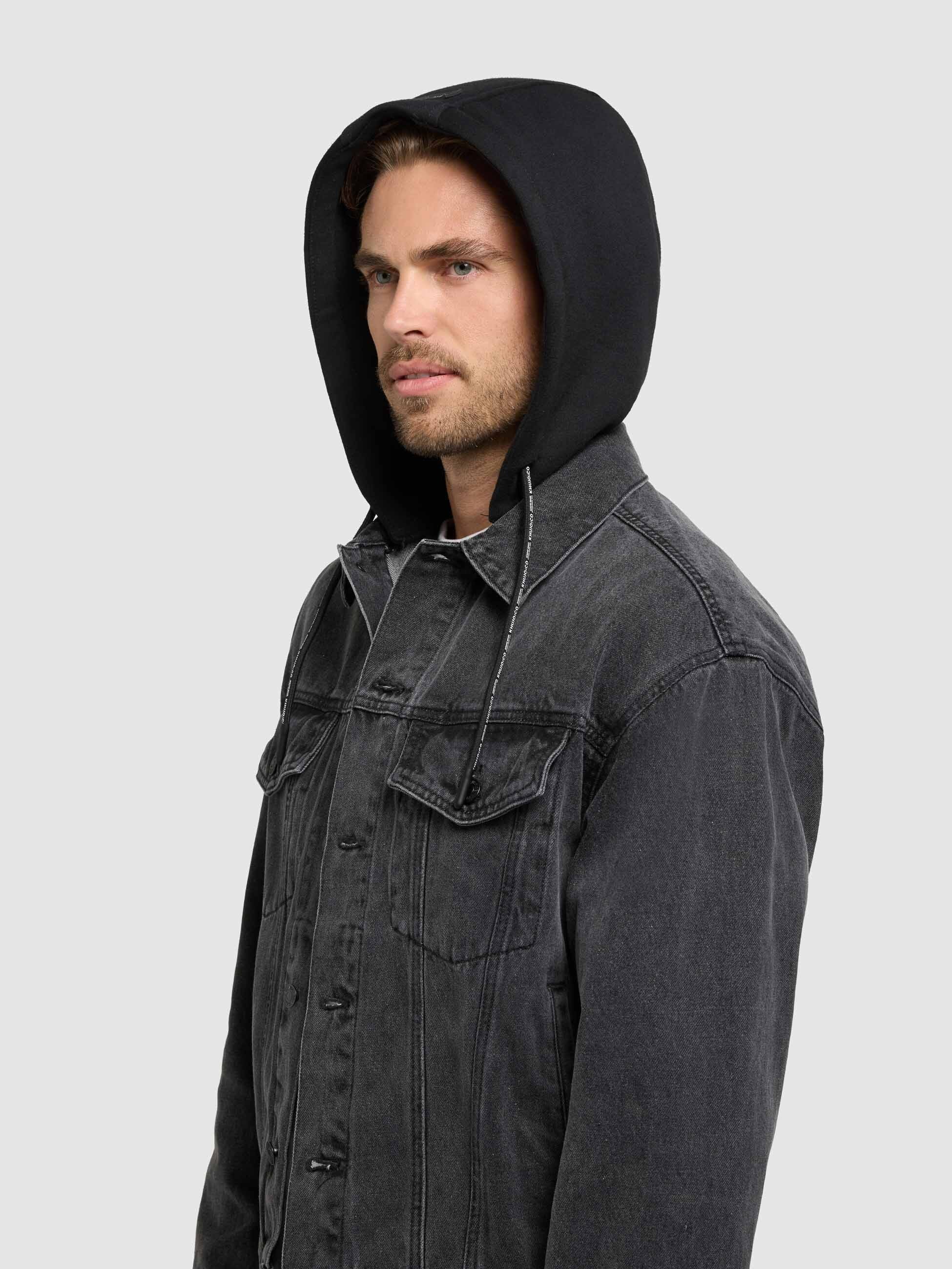 khujo-jeansjacke-jokin-black-2in1-denimjacke-mit-abnehmbarer-kapuze image 8
