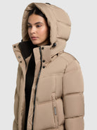 khujo-coat-graya2-cookie-beige-damen-steppmantel-knielang image 7