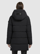 khujo-mantel-lola-schwarz-damen-stepp-kurzmantel-regular-fit image 3