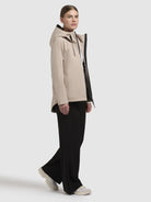 khujo-jacke-woom-beige-regenjacke image 6