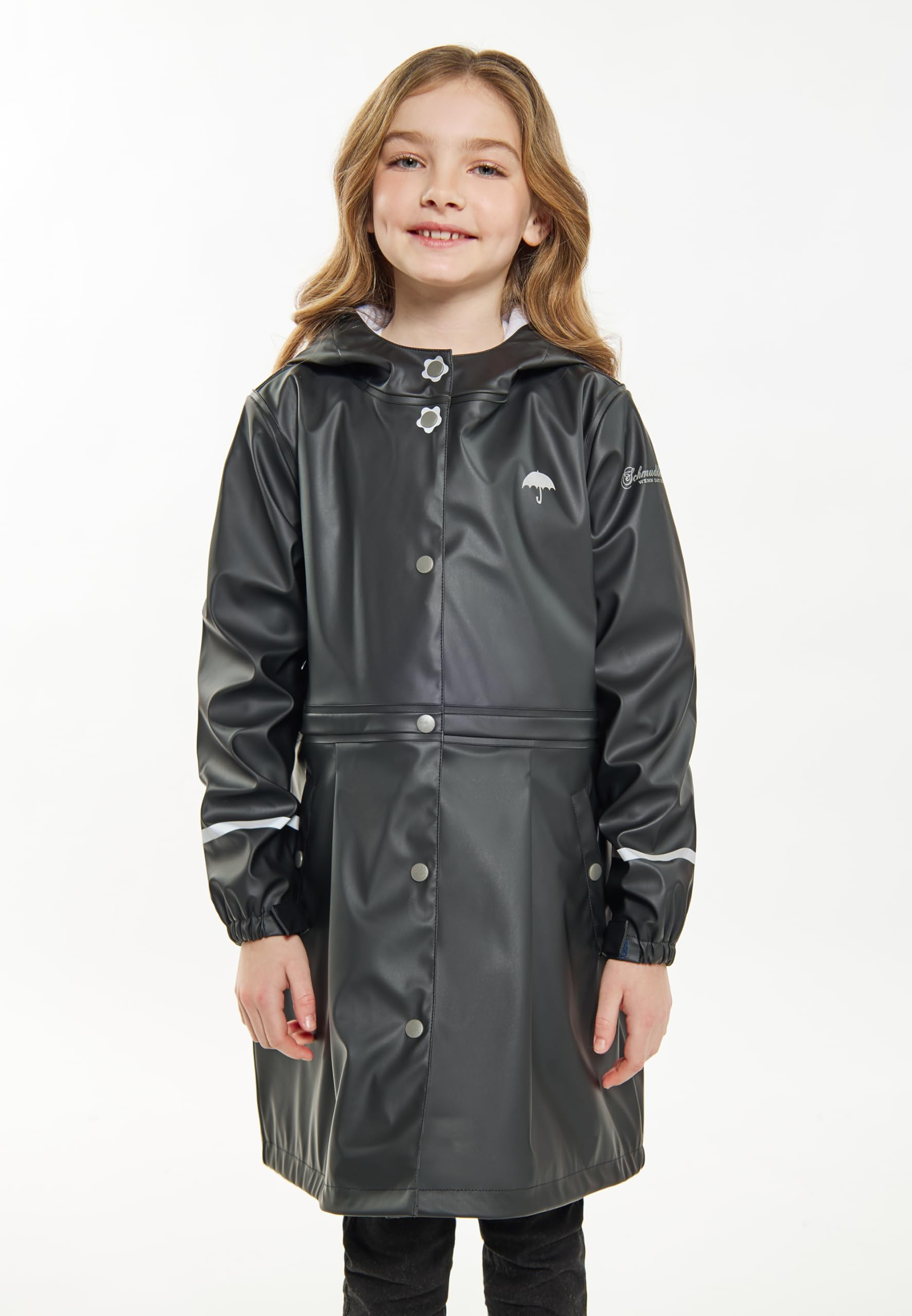 schmuddelwedda-m-dchen-regenmantel-mit-kapuze-kinder-outdoor-regenmantel image 4