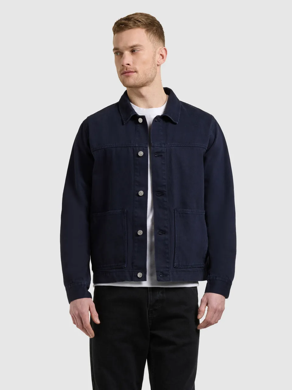 khujo-jacke-barto-navy-jeansjacke-aus-baumwoll-denim-f-r-damen image 1
