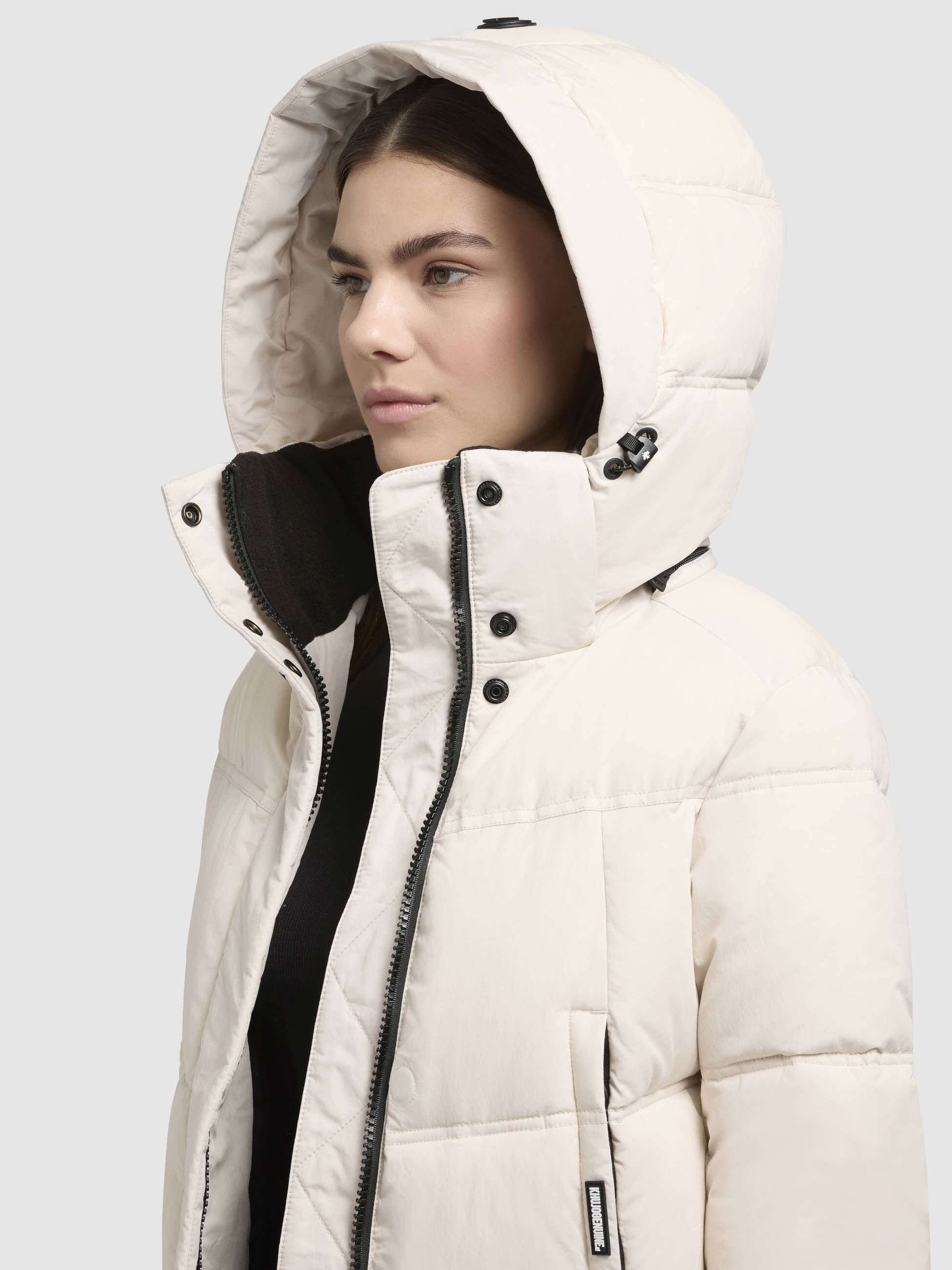 khujo-mantel-graya-cremewei-wattierter-stepp-kurzmantel-regular-fit image 7