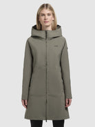 khujo-coat-sanni-grey-green-leichte-regenjacke-damen-slim-fit image 4