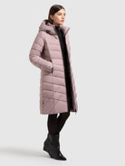 khujo-mantel-odana4-pale-mauve-knielanger-steppmantel-damen image 2