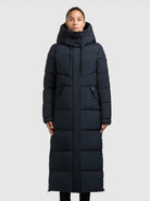 khujo-coat-shimanta5-damen-wintermantel-port-blue-wadenlang image 4