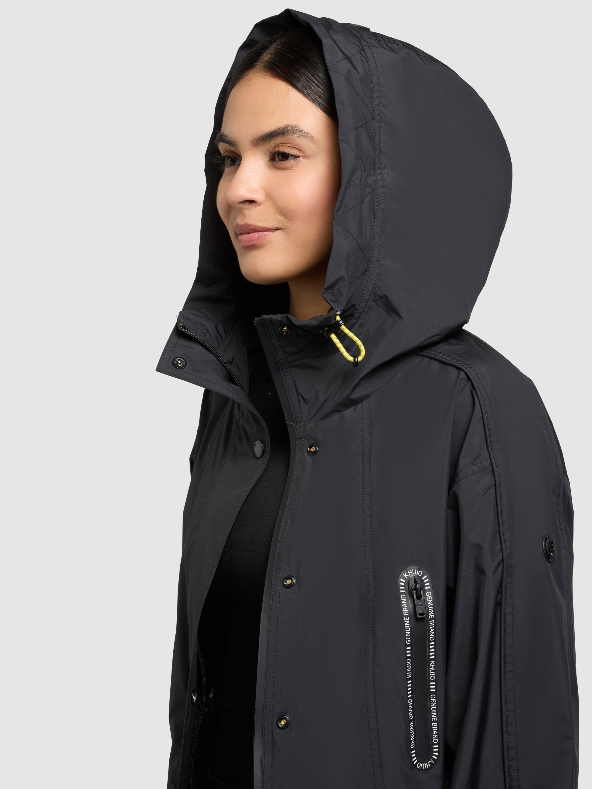 khujo-jacke-amelia-black-damen-windbreaker image 7