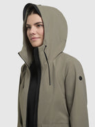 khujo-jacke-yoni-grey-green-regenjacke-wasserabweisend-leicht image 7