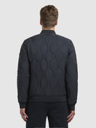 khujo-jacke-rason-dark-blue-damen-leichte-steppjacke-mit-honeycomb-stepp image 3