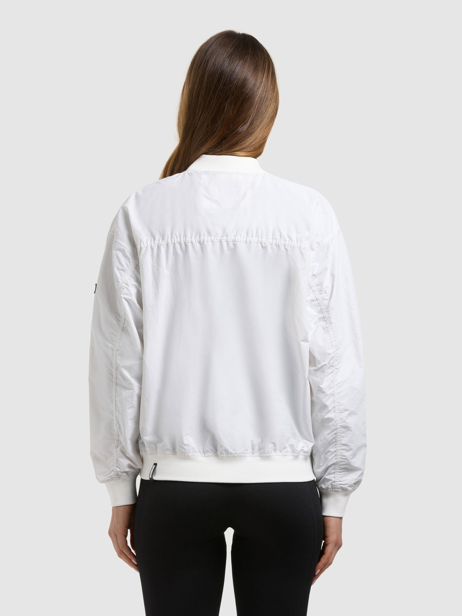 khujo-jacke-facee-damen-blouson-off-white-mit-tasche image 3