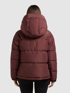 khujo-jacket-evande-moscato-red-winterjacke-mit-abnehmbarer-kapuze image 3