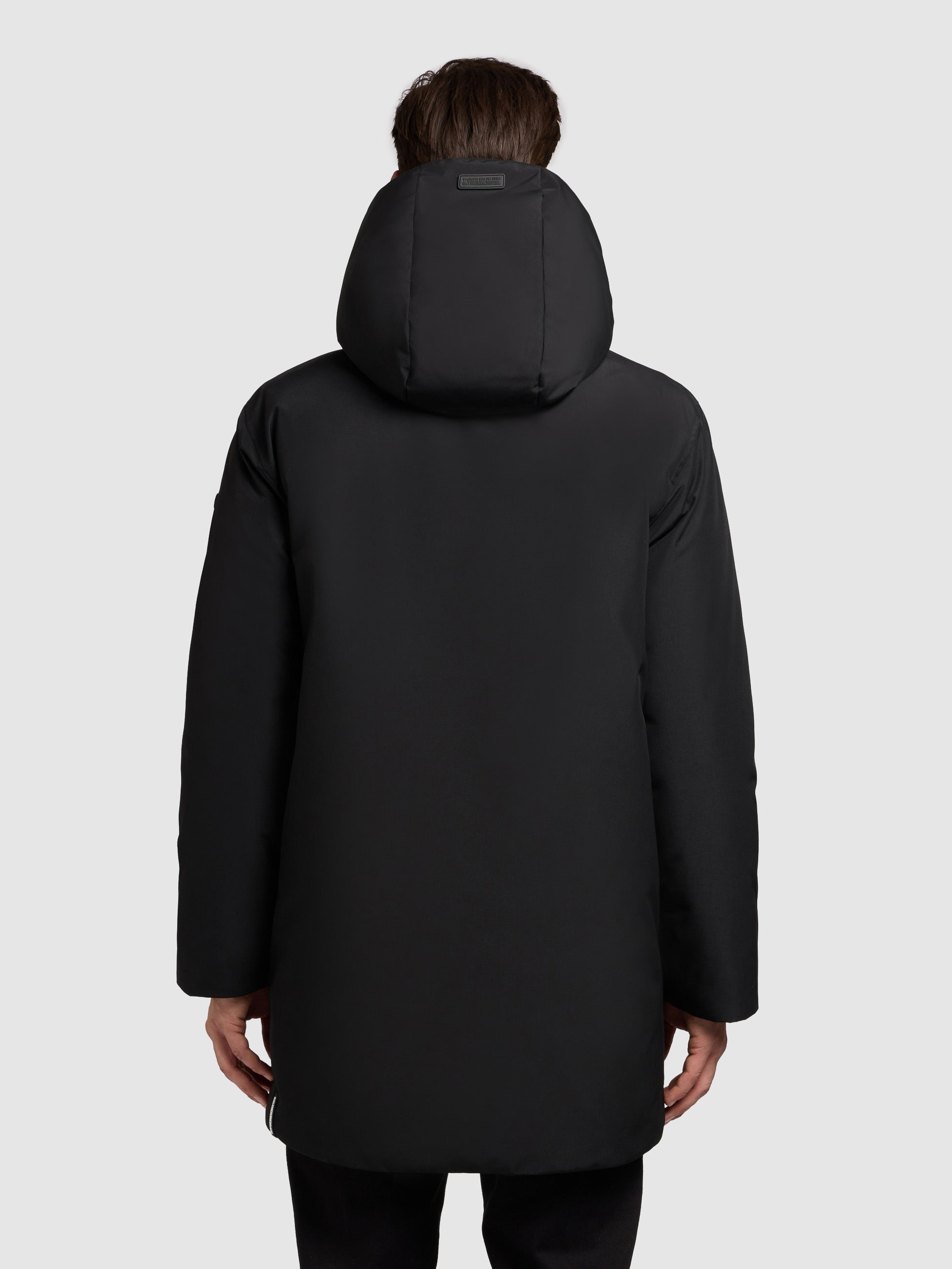 khujo-figaro-damen-mantel-black-parka-kurzmantel-loose-fit image 3