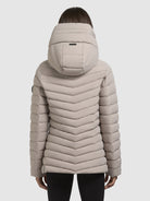 khujo-jacke-pace-damen-steppjacke-hellbeige-mit-kapuze image 3