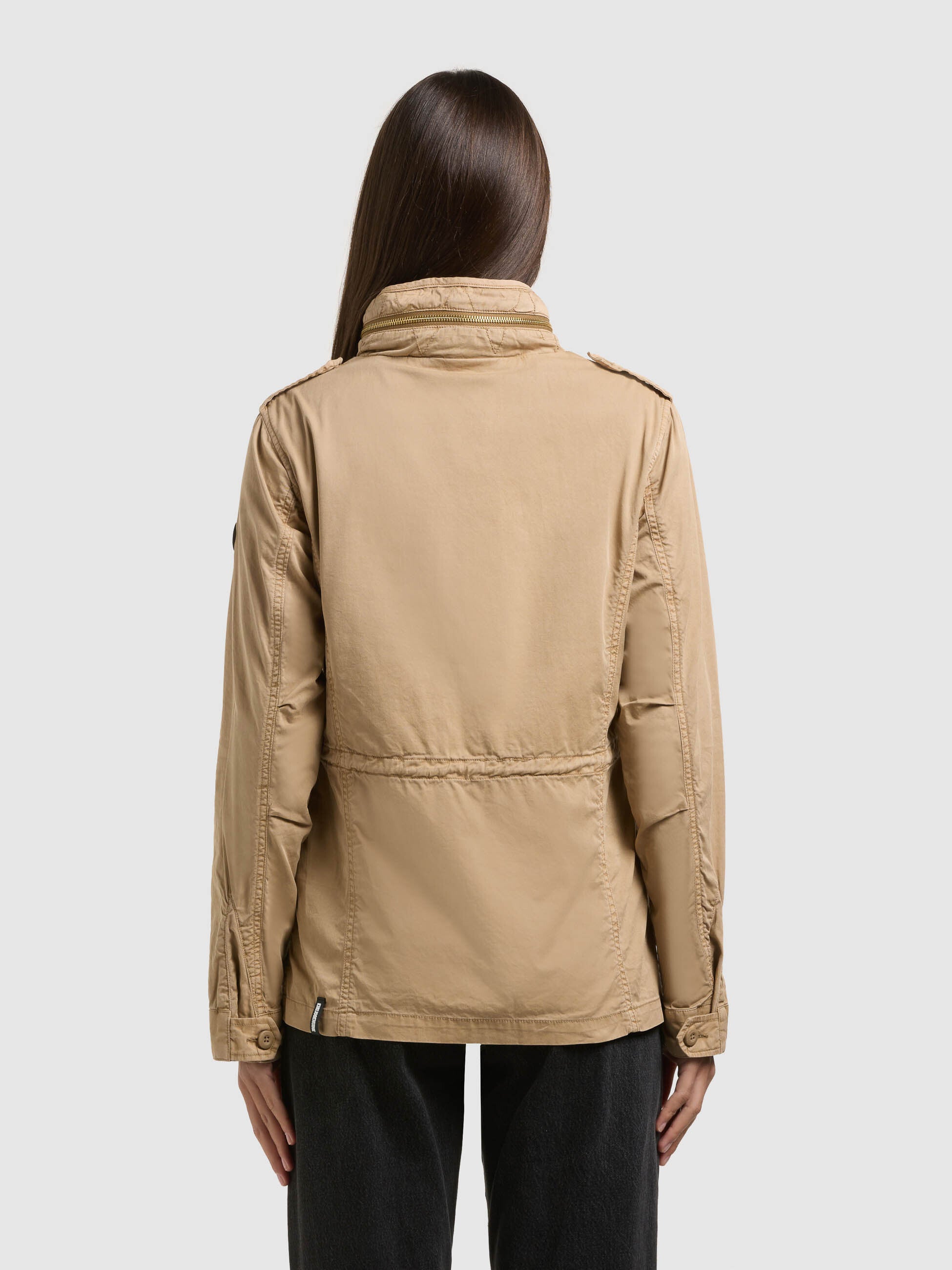 khujo-fieldjacke-nori-dark-beige-damen-cargojacke-aus-baumwoll-twill image 3