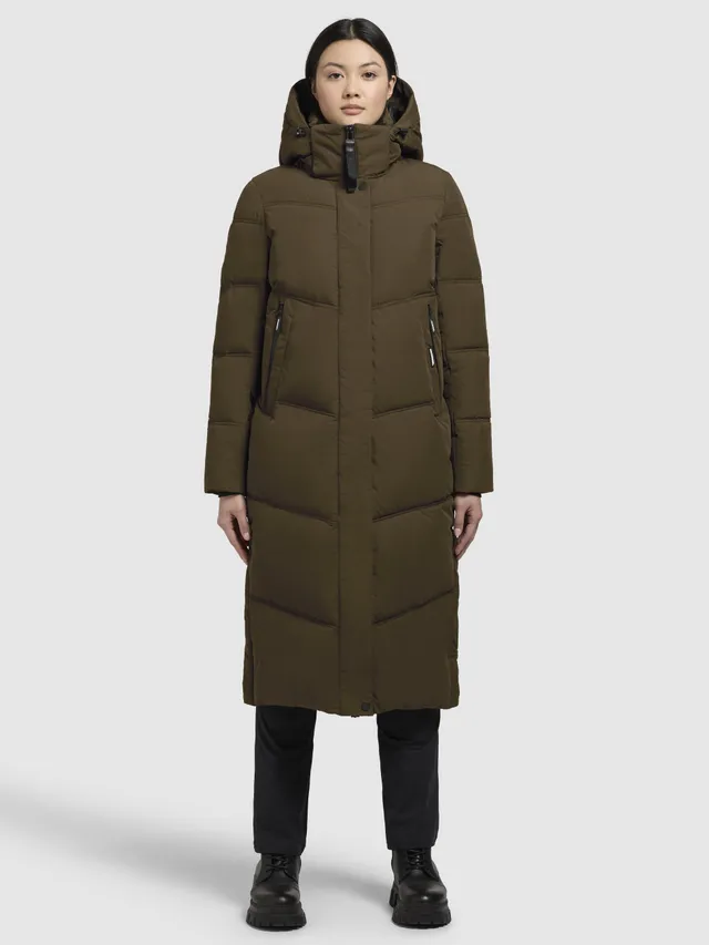 khujo-luga-damen-steppmantel-parka-khaki image 1