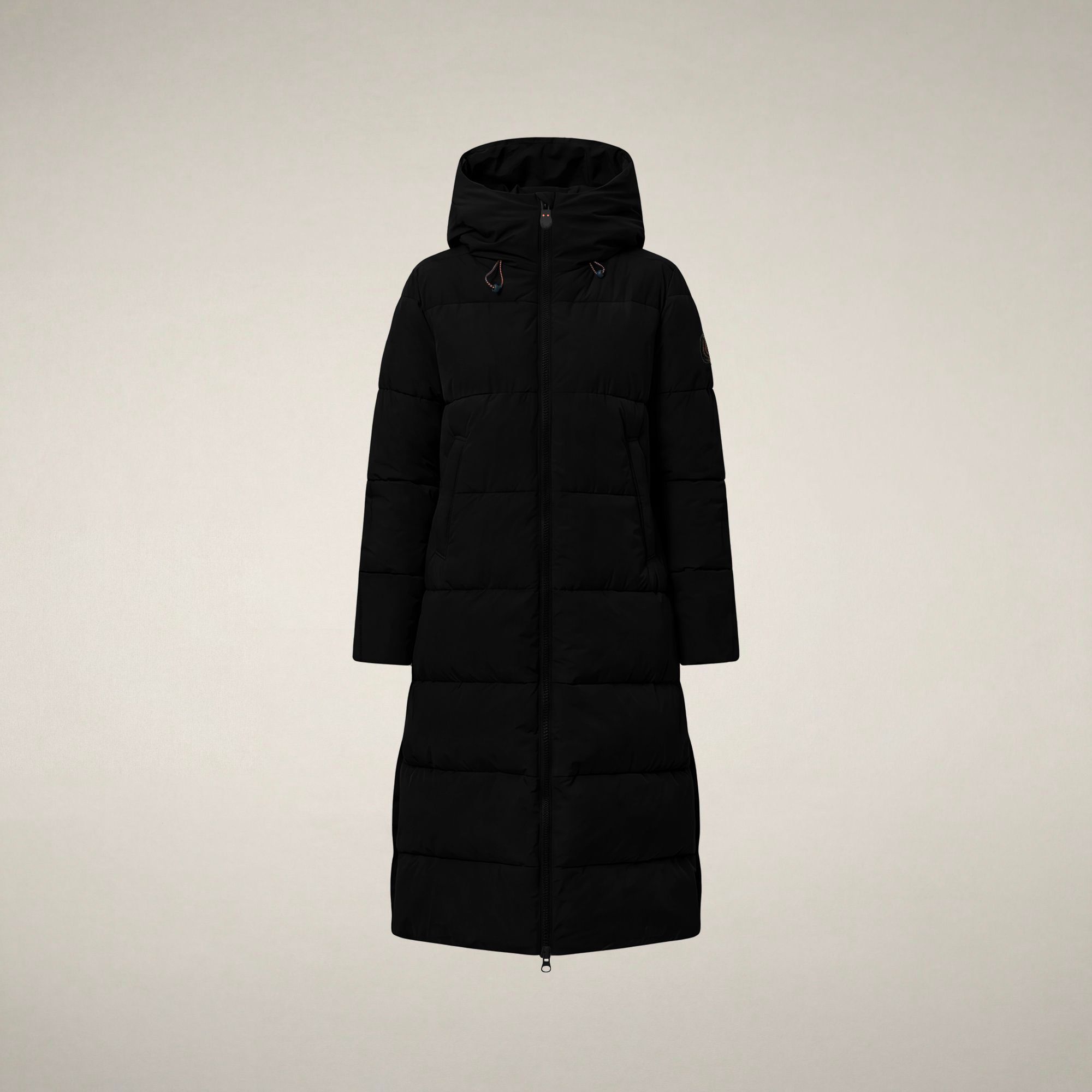 save-the-duck-zendaya-damen-parka-extra-lang-winterparka-schwarz image 3
