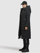 khujo-coat-sensy-damen-wintermantel-dunkelgrau image 2