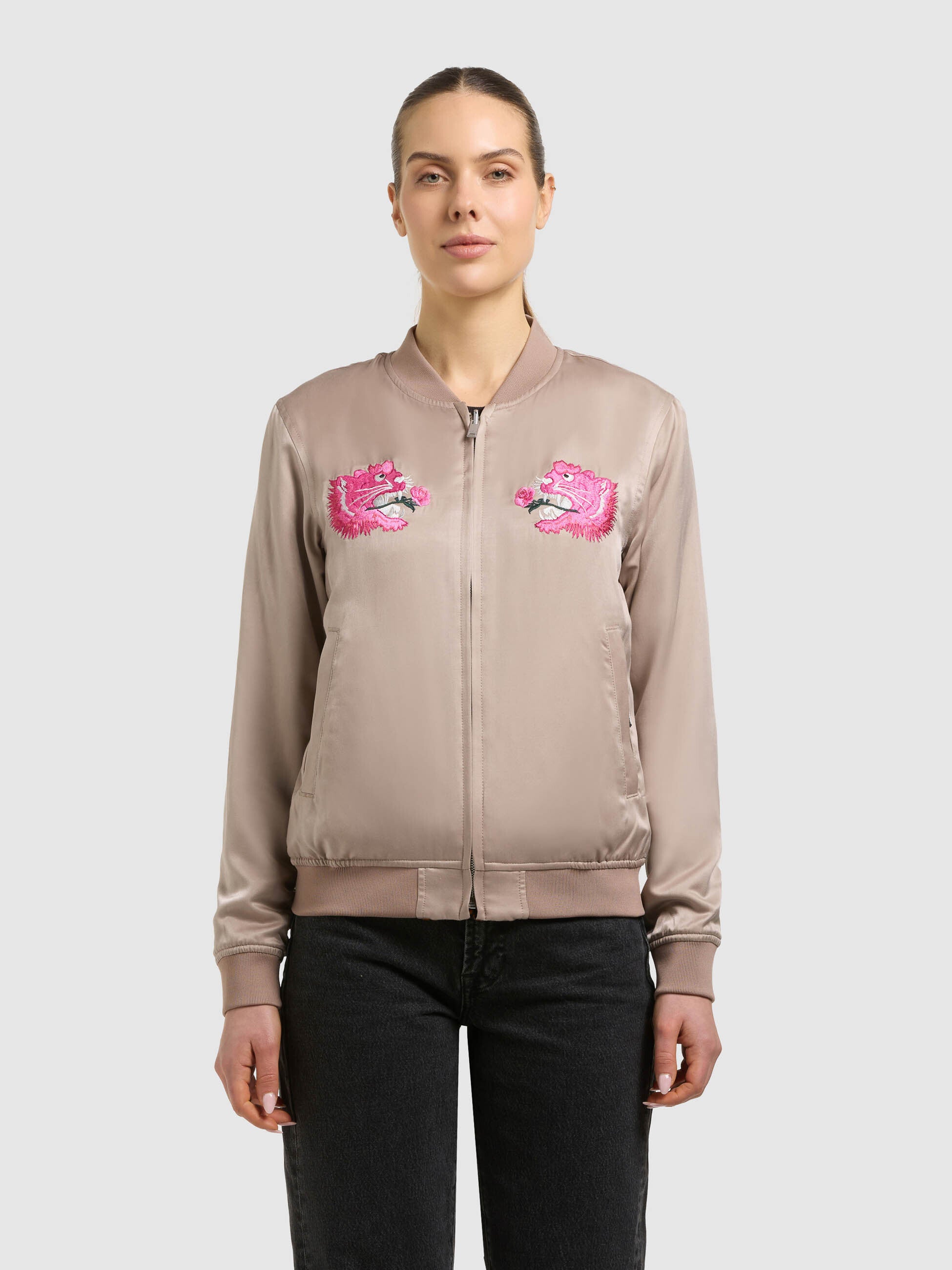 khujo-wendejacke-ruby-damen-blouson-latte-beige-leo image 4