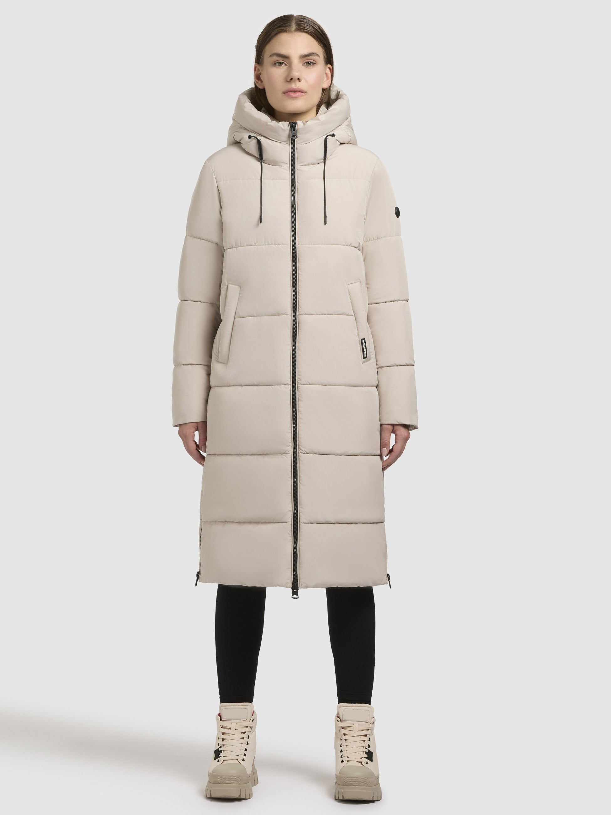 khujo-mantel-miri2-steppmantel-hellbeige-regular-fit image 1