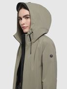 khujo-jacket-woom-grey-green-damen-regenjacke-wasserabweisend image 7