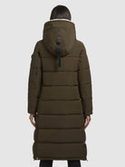 khujo-devion-teddy-damen-wintermantel-dark-olive image 3