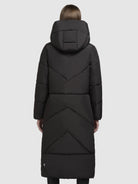 khujo-prayce-damen-coat-steppmantel-black image 3