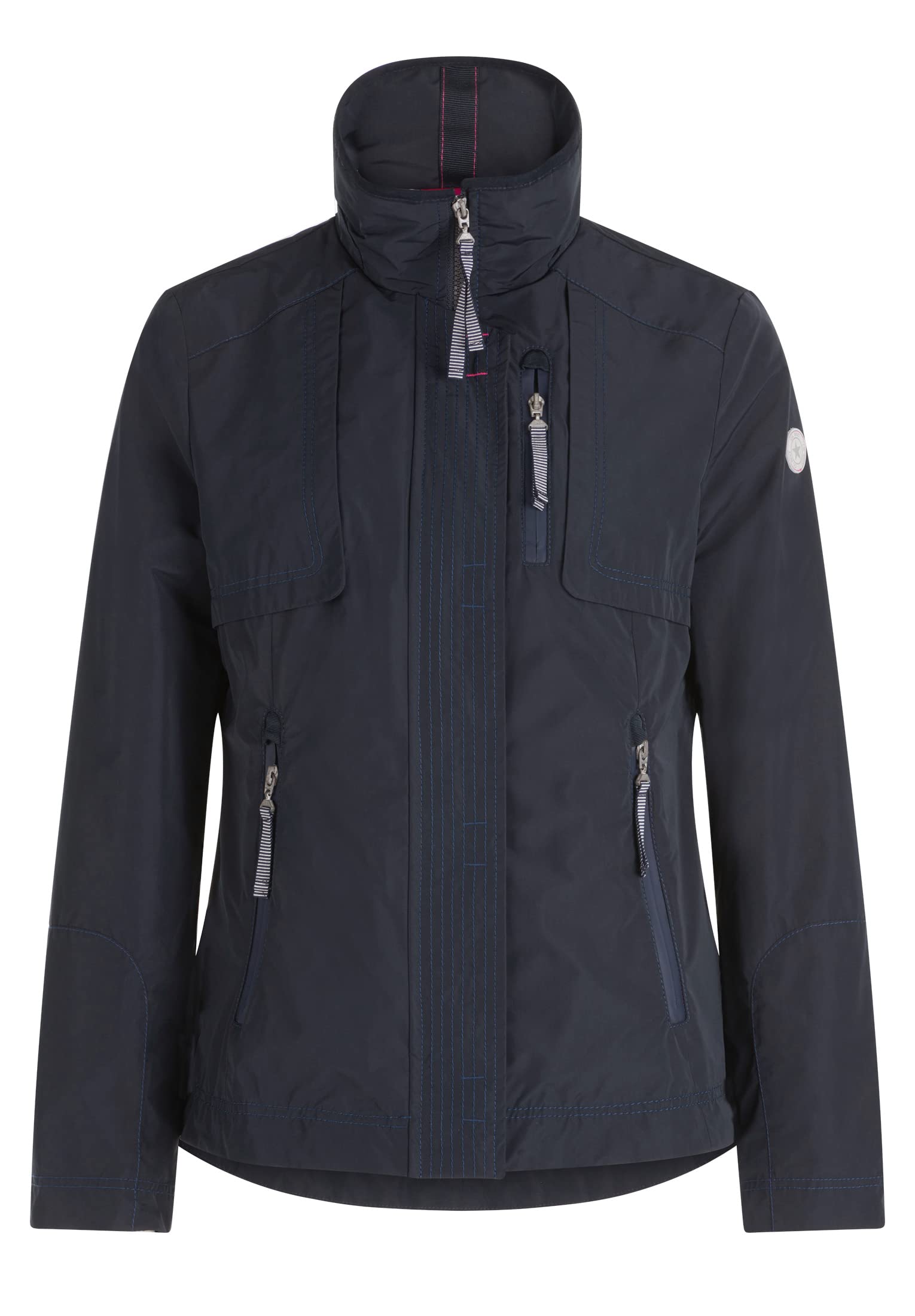 gil-bret-damen-sommerjacke-mit-nieten-und-kontraststepperei image 3