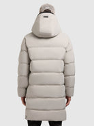 khujo-caius-damen-coat-light-gray image 3