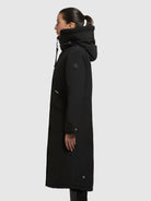 khujo-mantel-agneta2-black-leicht-wattierter-damen-wintermantel image 5